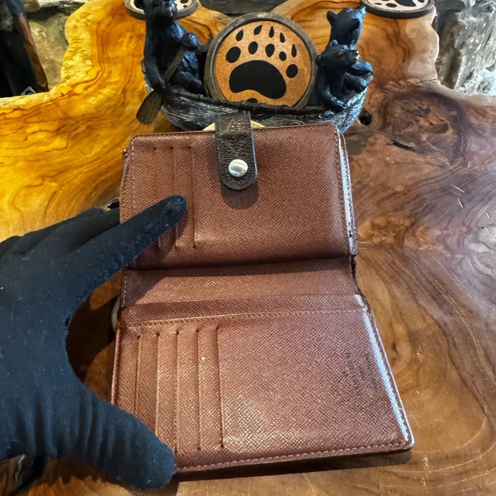 LOUIS VUITTON Monogram Porte Monnaie
Billets Viennois Wallet converted vintage - Picture 7 of 16